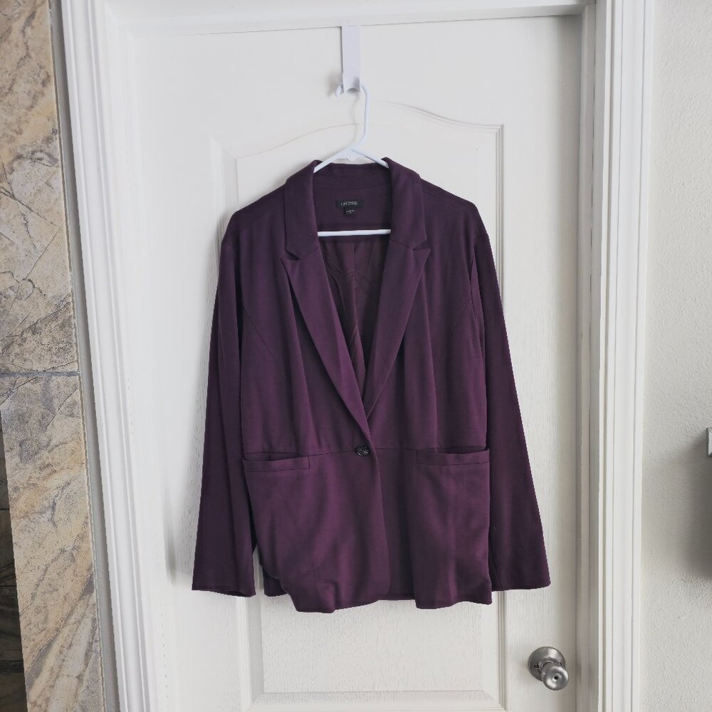 J.Jill 1-Button Wear-Ever Blazer / Jacket